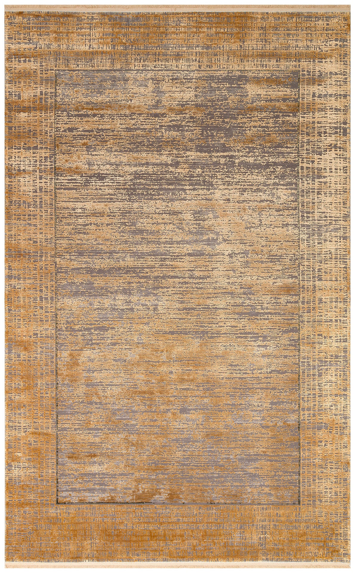 Sparkling Bamboo Natural High Quality Closely Woven ModernHigh Low Texture Antique Gold Living Room Carpet