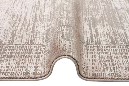 Luminous Bamboo Natural High Quality Closely Woven Modern High Low Textured Beige Living Room Carpet