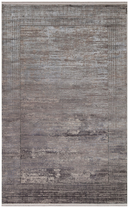 Sparkling Bamboo Natural High Quality Closely Woven Modern High Low Texture Gray Living Room Carpet