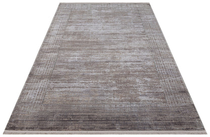 Sparkling Bamboo Natural High Quality Closely Woven Modern High Low Texture Gray Living Room Carpet