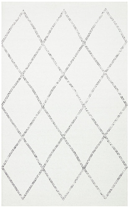 Special Moroccon Touch Pile Dust-Proof Anti-Slip Base Fine Woven Modern Black and White Carpet Living Room Carpet