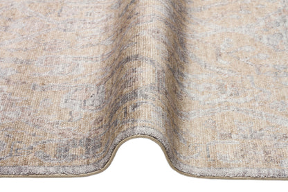 Uşak Carpet Special Beige Living Room Carpet Produced by Hand on Special Looms