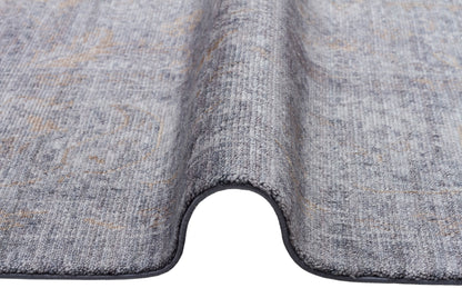 Uşak Carpet Special Gray Bronze Living Room Carpet Produced by Hand on Special Looms