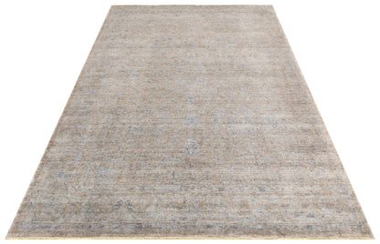 Uşak Carpet Special Beige Living Room Carpet Produced by Hand on Special Looms