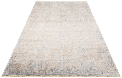 Uşak Carpet Special Beige Living Room Carpet Produced by Hand on Special Looms