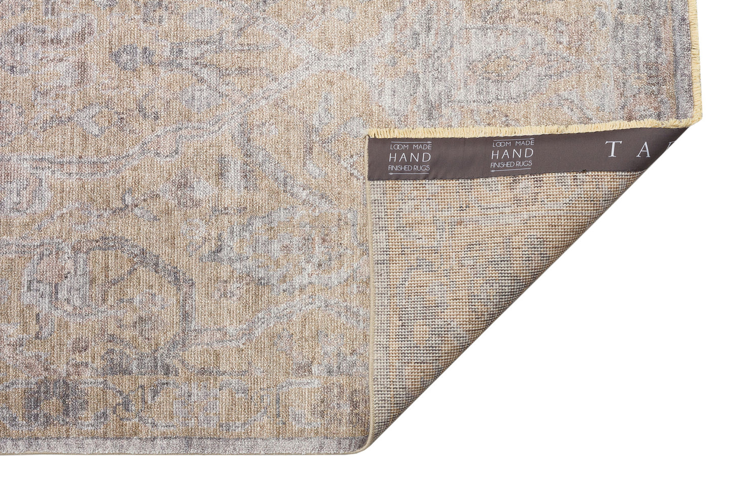 Uşak Carpet Special Beige Living Room Carpet Produced by Hand on Special Looms