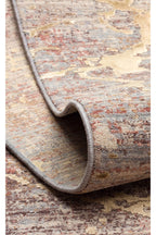 Patina Klasik Vintage Kabartmalı Bej Sık Dokuma Yumuşak Dokulu Modern Dekoratif Salon Halısı
