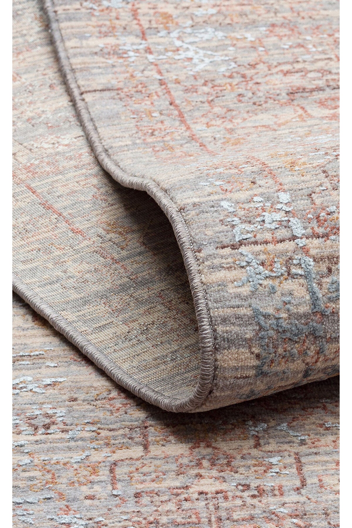 Patina Classic Vintage Embossed Beige Tightly Authentic Woven Soft Textured Modern Decorative Living Room Rug