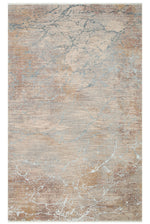 Patina Classic Vintage Embossed Grey Beige Tightly Woven Soft Textured Modern Decorative Living Room Rug