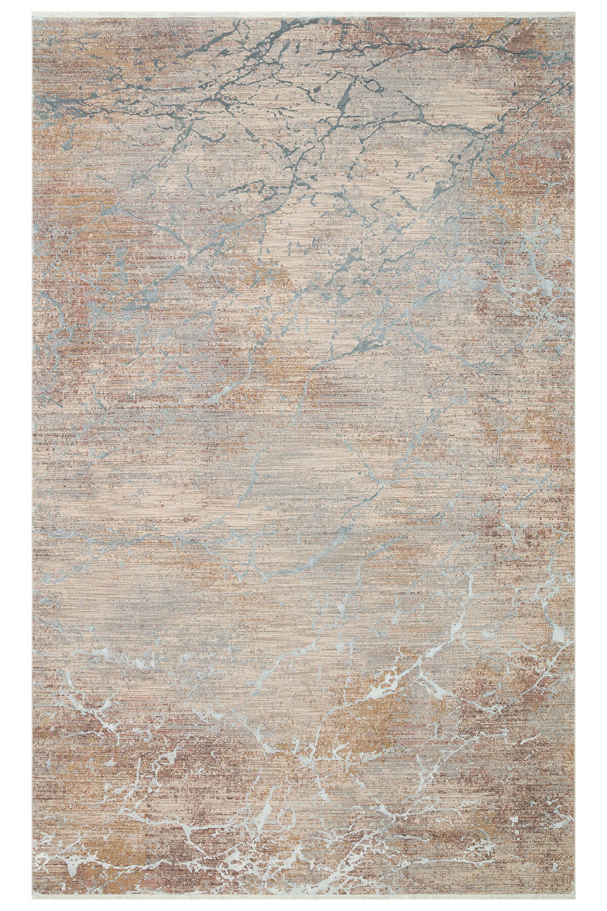 Patina Klasik Vintage Kabartmalı Gri Bej Sık Dokuma Yumuşak Dokulu Modern Dekoratif Salon Halısı