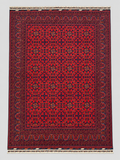 El Dokuma Bilicik Motifli Geleneksel Etnik Desenli Vintage Premium Dekoratif Salon Halısı - Bordo