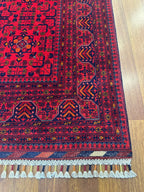 El Dokuma Bilicik Motifli Geleneksel Etnik Desenli Vintage Premium Dekoratif Salon Halısı - Bordo