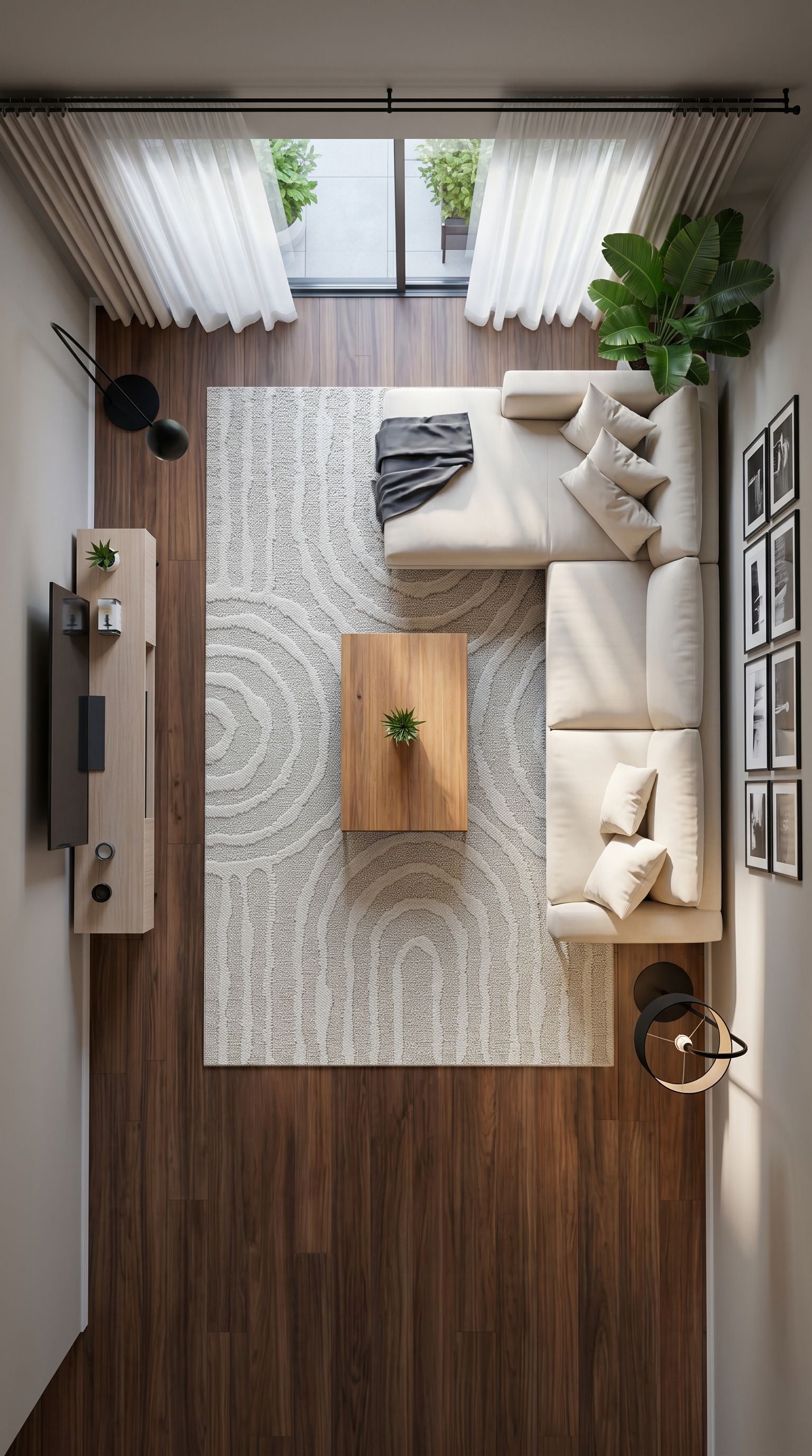 Nevada Beyaz Geometrik Desenli Peluş Dokulu Makine Halısı | Salon Oturma Odası Çocuk Odası Koridor Yolluk Halı Yumuşak