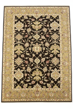 Antique Ushak Pattern Rug – Persian Hand-woven, Natural Wool and Botanical Dye Custom-Made Living Room Rug