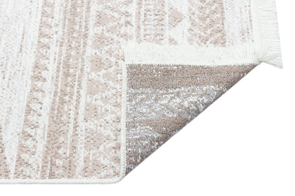 Modern Patterned Woven Washable Double Sided Cotton Natural Rug Living Room Kitchen Hallway