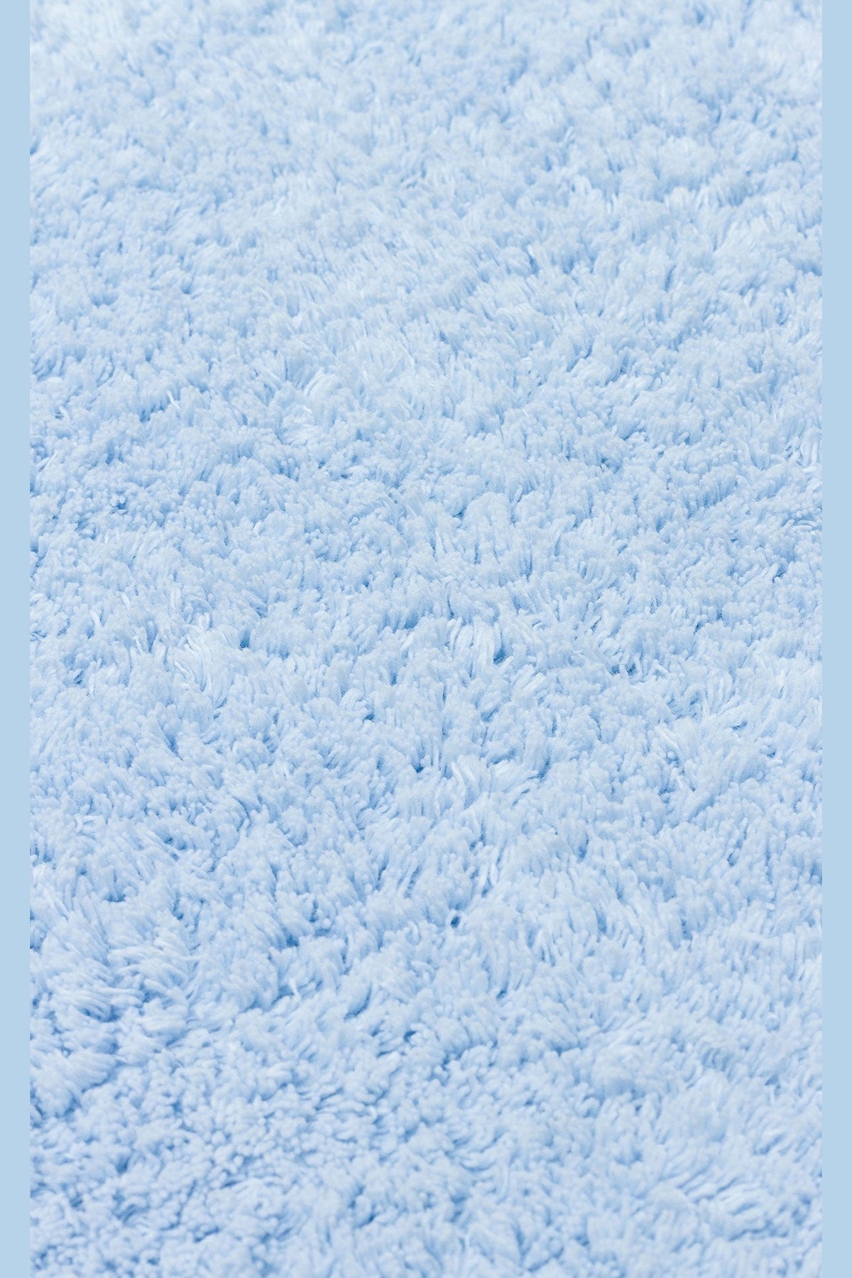 Natural Cotton Blue Baby Room Carpet Children's Room Carpet Washable Non-Slip Based Stain Resistant