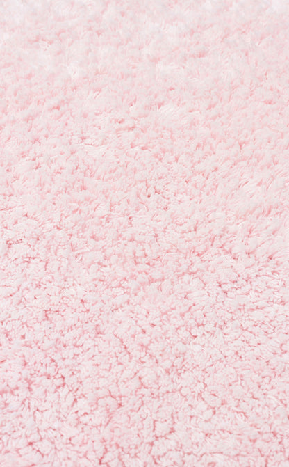 Natural Cotton Pink Baby Room Carpet Children's Room Carpet Easy to Wash with Anti-Slip Base