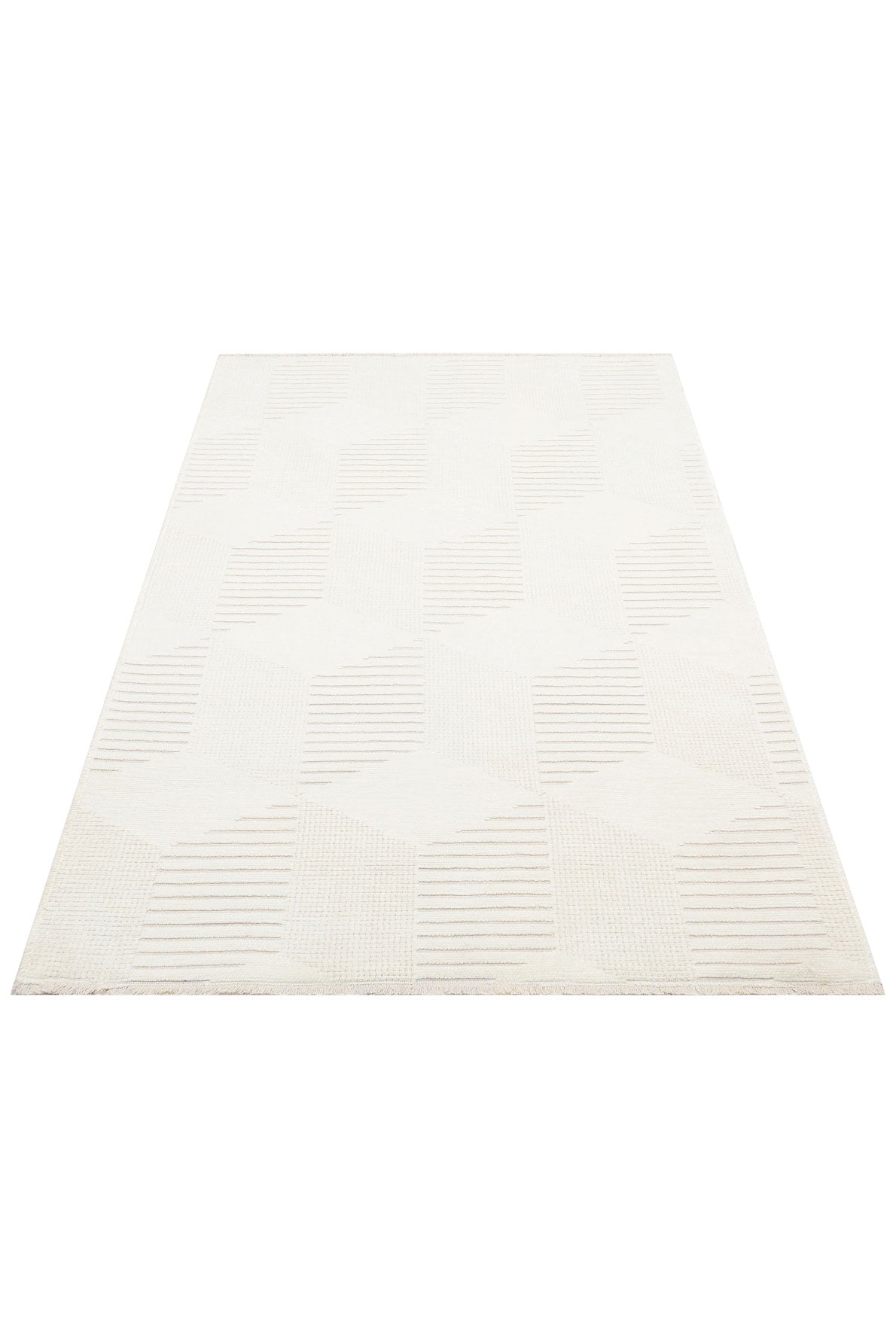 Soft Textured Antiallergic Lint Does Not Give Dust Antibacterial Practical Washable Non-Slip Cream Rug