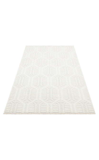 Soft Textured Antiallergic Lint Does Not Give Dust Antibacterial Practical Washable Non-Slip Cream Rug