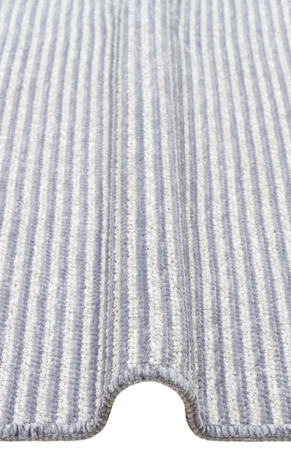 Soft Textured Antiallergic Lint Dustproof Antibacterial Practical Washable Non-Slip Gray Rug