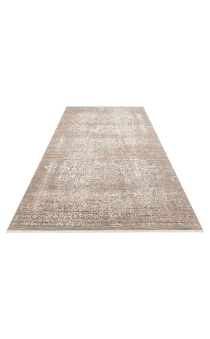 Vintage Soft Textured Nostalgia Closely Woven Bamboo Beige Custom Living Room Carpet