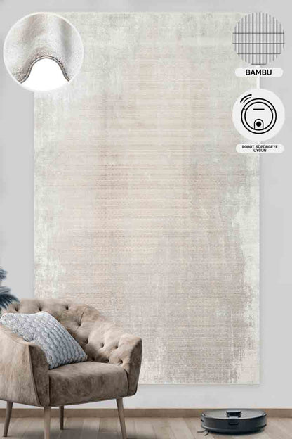 High Quality Closely Woven Modern Soft Textured Cream Gold Color Custom Living Room Carpet