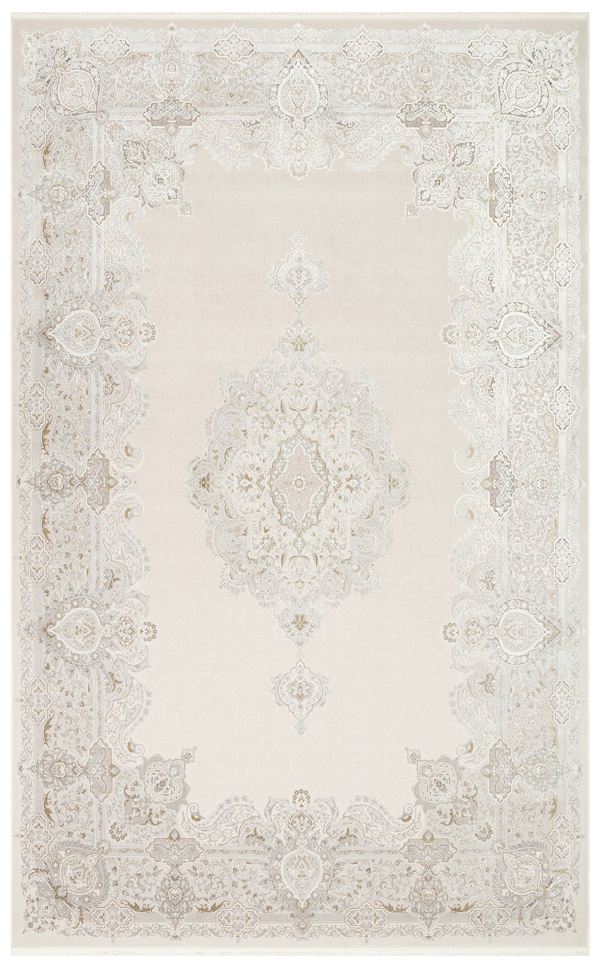 Closely Woven Modern Soft Textured High Quality Special Design Cream Gray Living Room Carpet