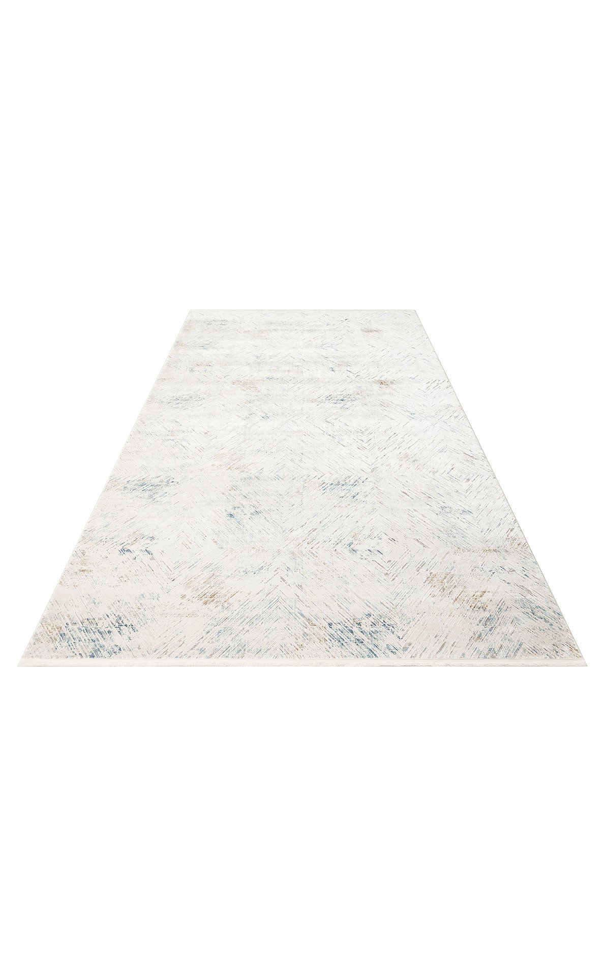 Closely Woven Modern Soft Textured High Quality Special Design Cream Blue Living Room Carpet