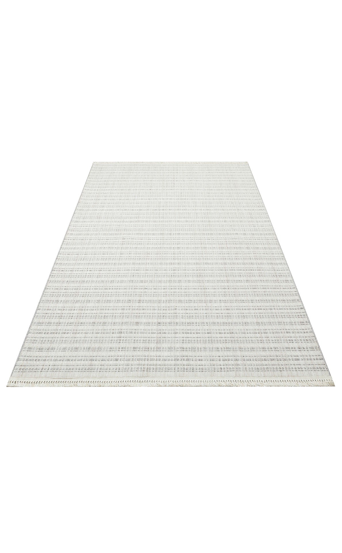 Soft Textured Antiallergic Modern Knitted White Gray Living Room Kitchen Hallway Bedroom Carpet