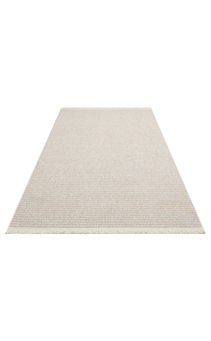 Soft Textured Knit Woven Modern Beige Machine Made Carpet Living Room Kitchen Hallway Living Room Carpet