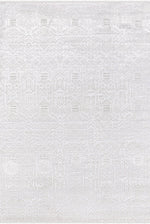 Blow White Modern Classic Patterned Soft Texture Machine Carpet | Living Room Hallway Runner Kitchen Luxury