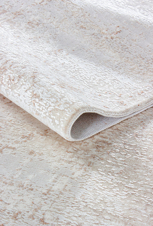Blow Beige Abstract Pattern Soft Textured Machine Washable Rug | Living Room Corridor Runner Kitchen Modern Luxury
