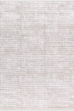 Blow White Striped Minimalist Pattern Soft-Textured Machine-Made Rug | Living Room Corridor Runner Kitchen