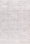 Blow Beyaz Çizgili Minimalist Desenli Yumuşak Dokulu Makine Halısı | Salon Oturma Odası Koridor Yolluk Mutfak